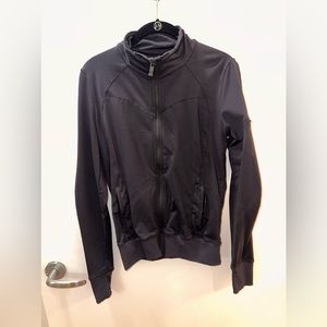Alo Yoga Black classic zip up